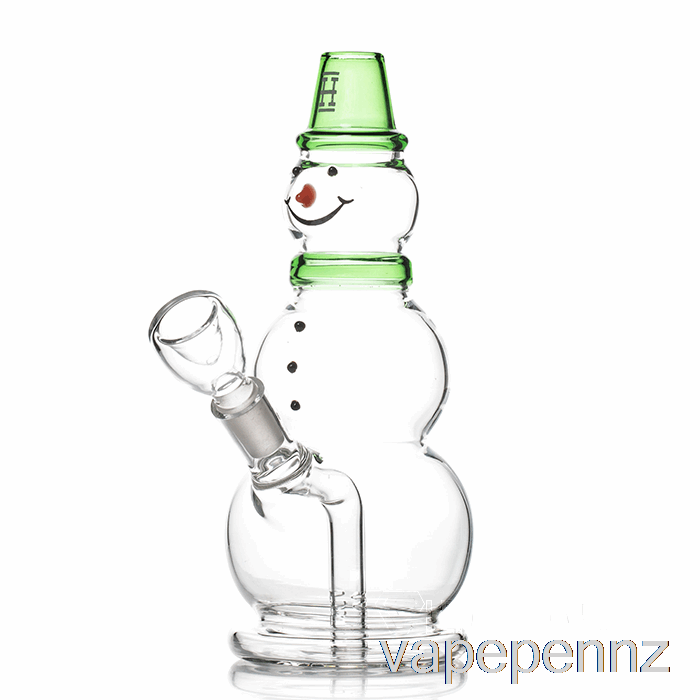 HEMPER Snowman Bong Green VAPE NZ